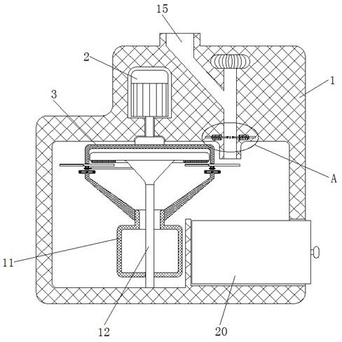 Tuber slicing device for bletilla striata pharmacy drying treatment