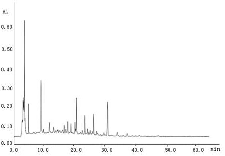 Rapid calculation method of adulterated starwort root and adulteration amount in codonopsis pilosula decoction pieces