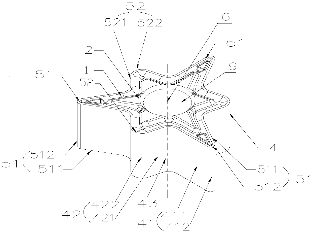 Multifunctional turning blade integrating coarse machining with fine machining and cutting tool