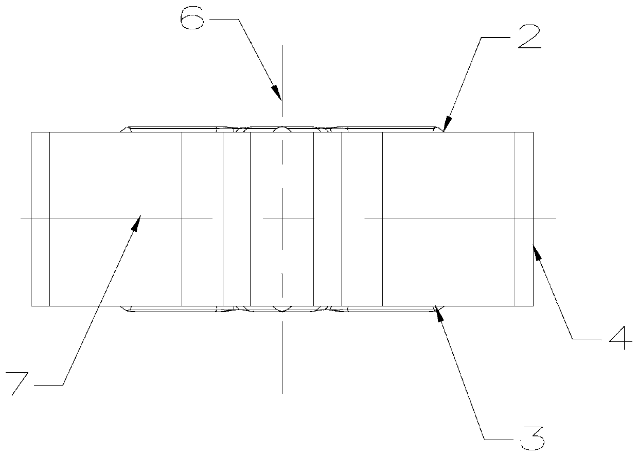 Multifunctional turning blade integrating coarse machining with fine machining and cutting tool