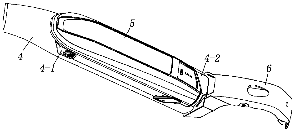 Novel power-assisted electric bicycle frame