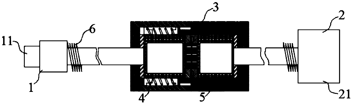 Comprehensive data communication line of meter reading device