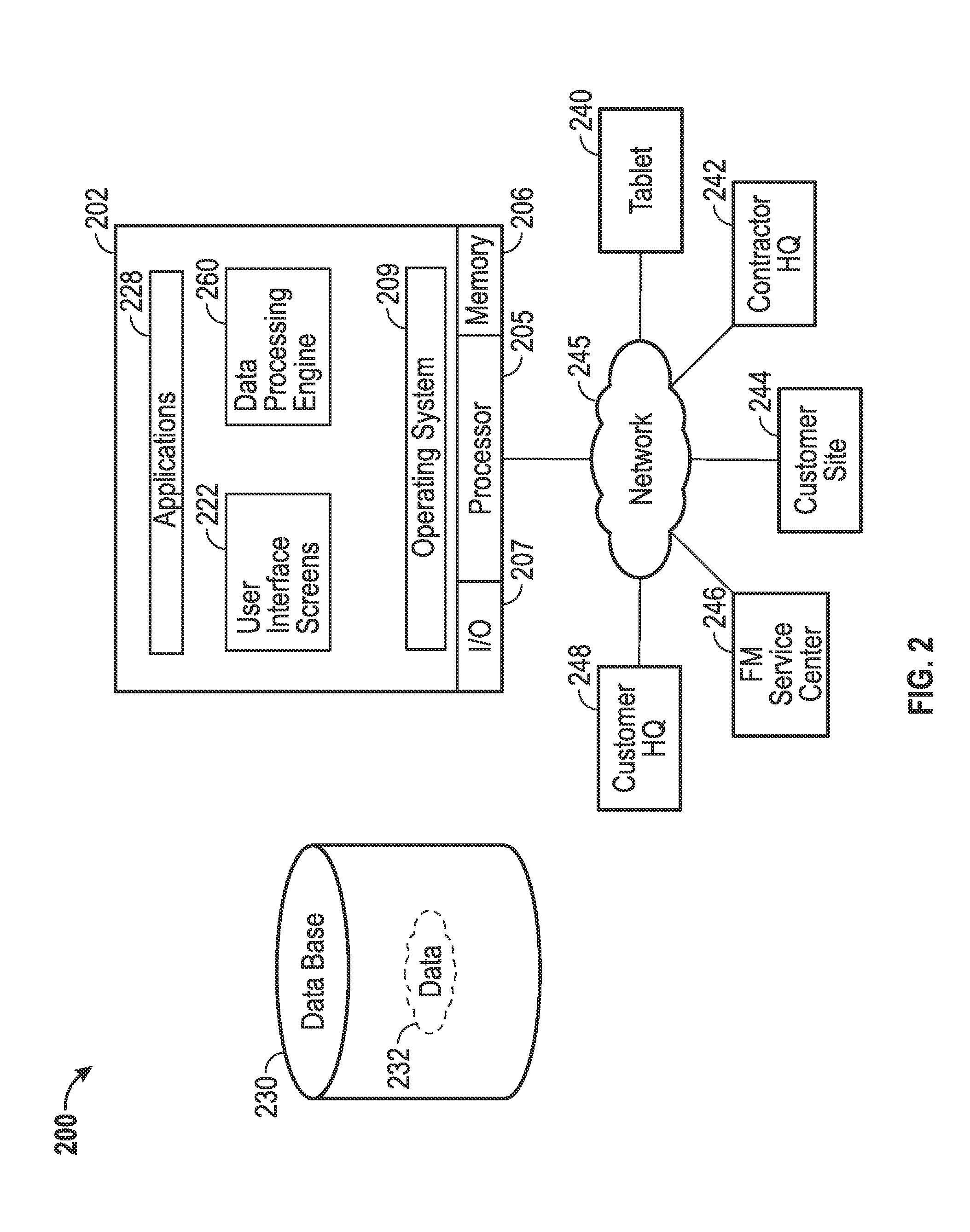 System and method for facilitating electronic transactions in a facilities management computing environment