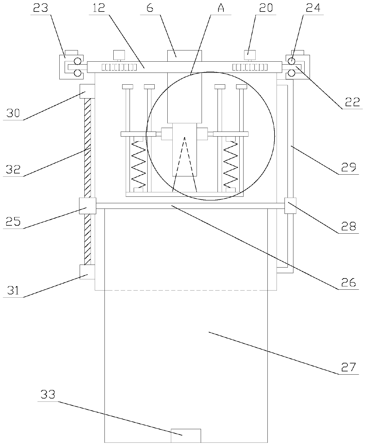 Mobile drip irrigation device with accurate irrigation for agricultural production