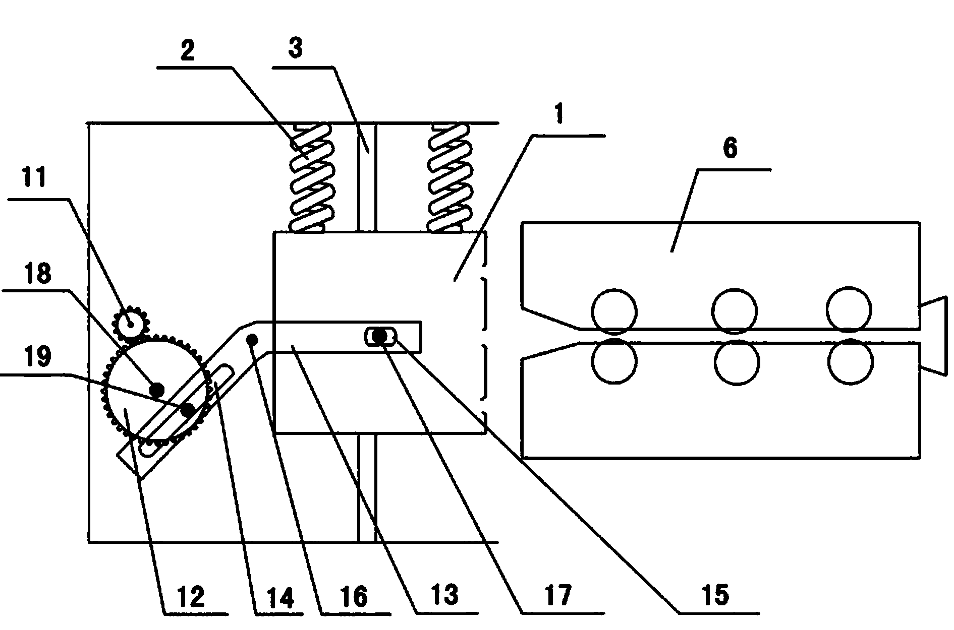 Financial self-service equipment card returning device and card returning method