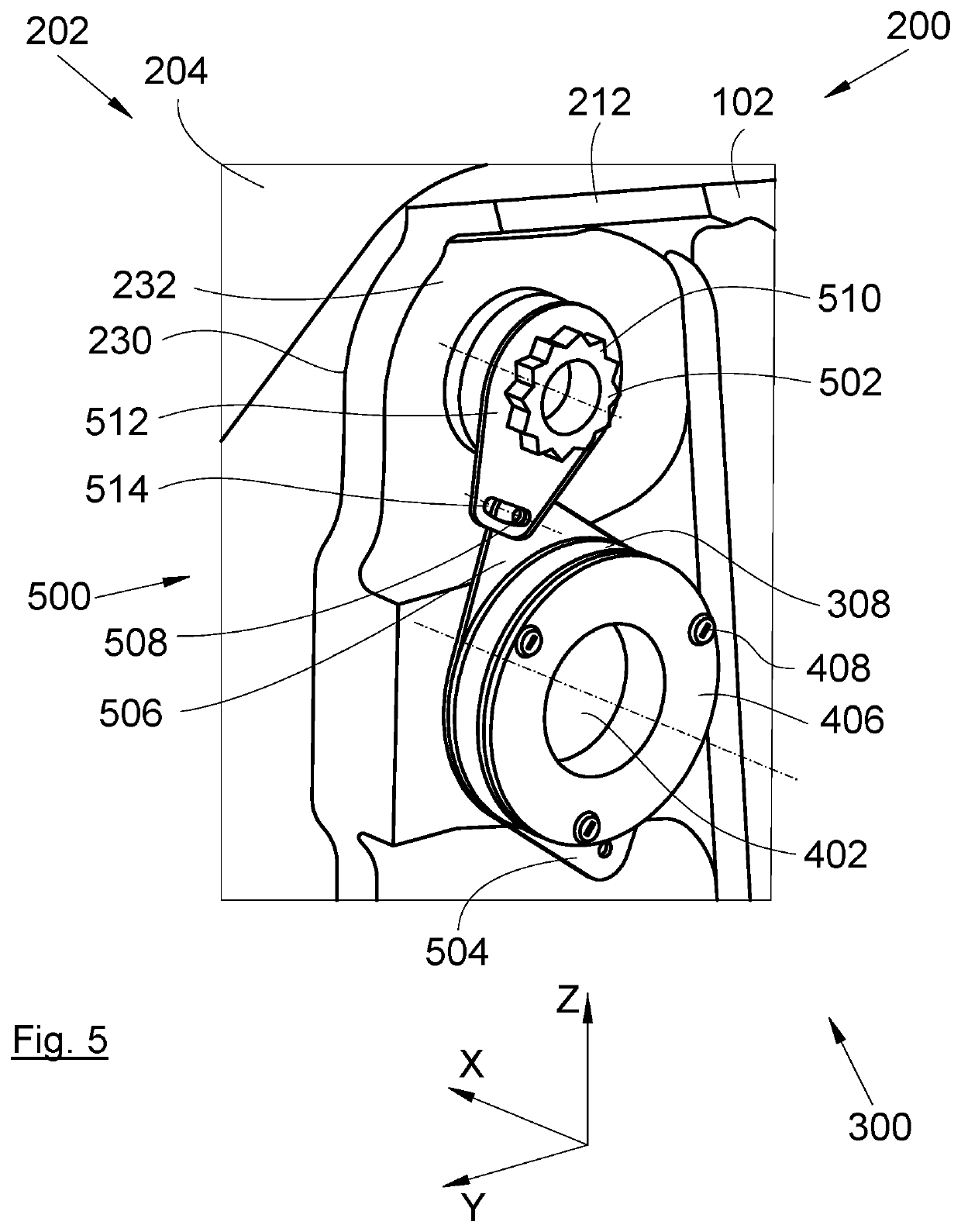 Assembly for an aircraft, the assembly comprising a pylon and a front engine mount