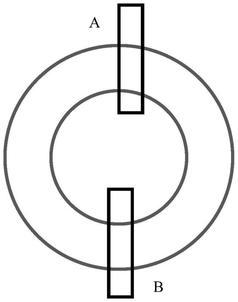 Method for improving precision of tire section scanning image