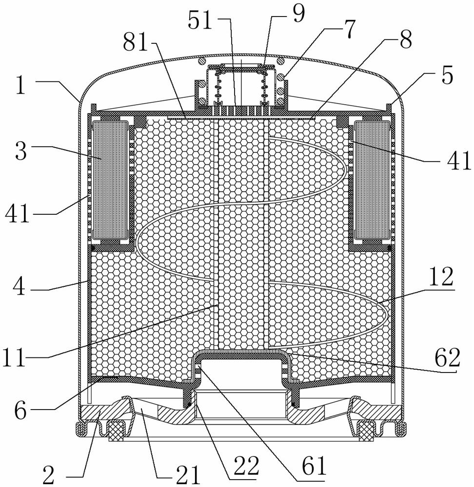 Novel efficient automobile air dryer