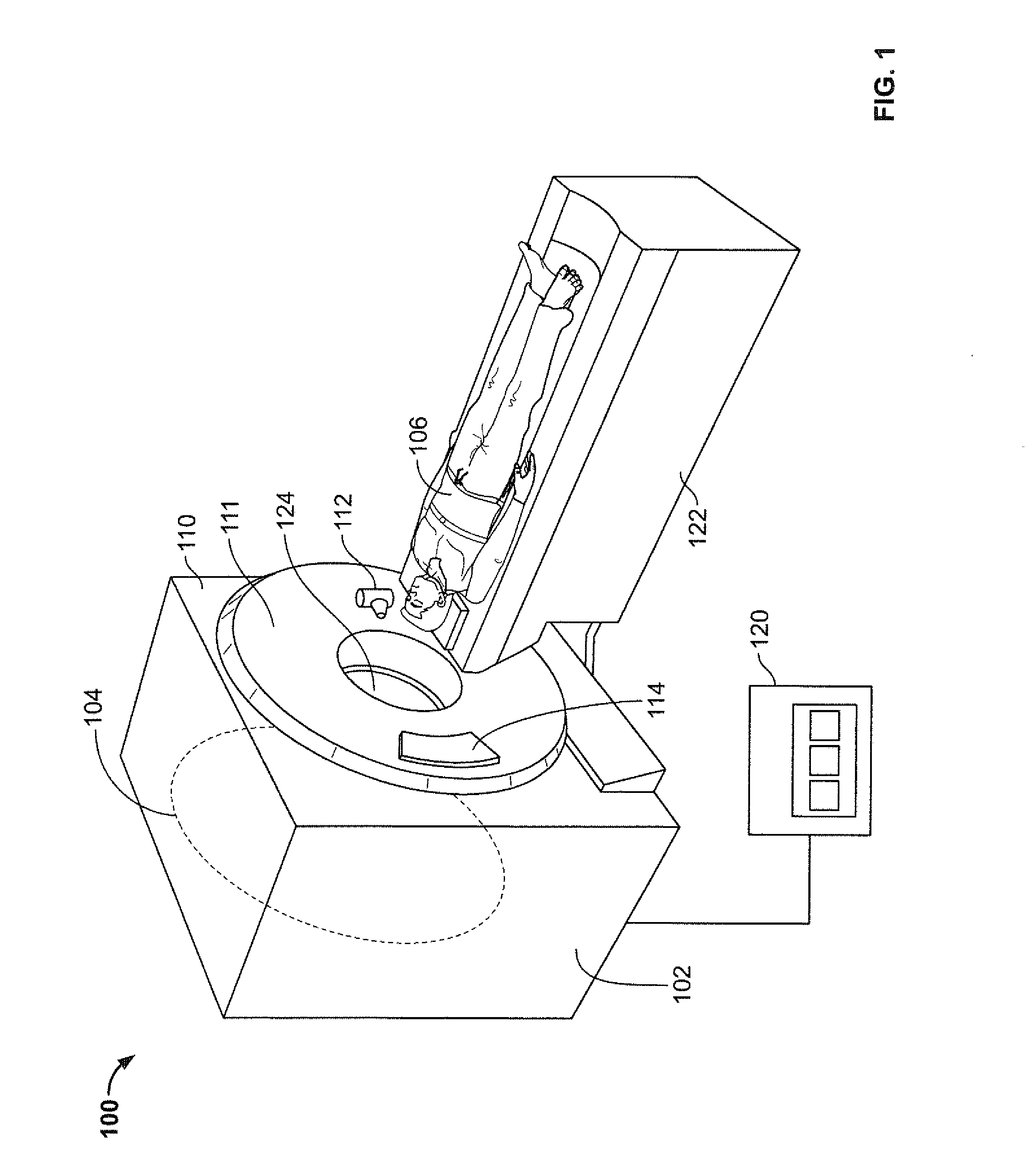 Systems and methods for integration of a positron emission tomography (PET) detector with a computed-tomography (CT) gantry
