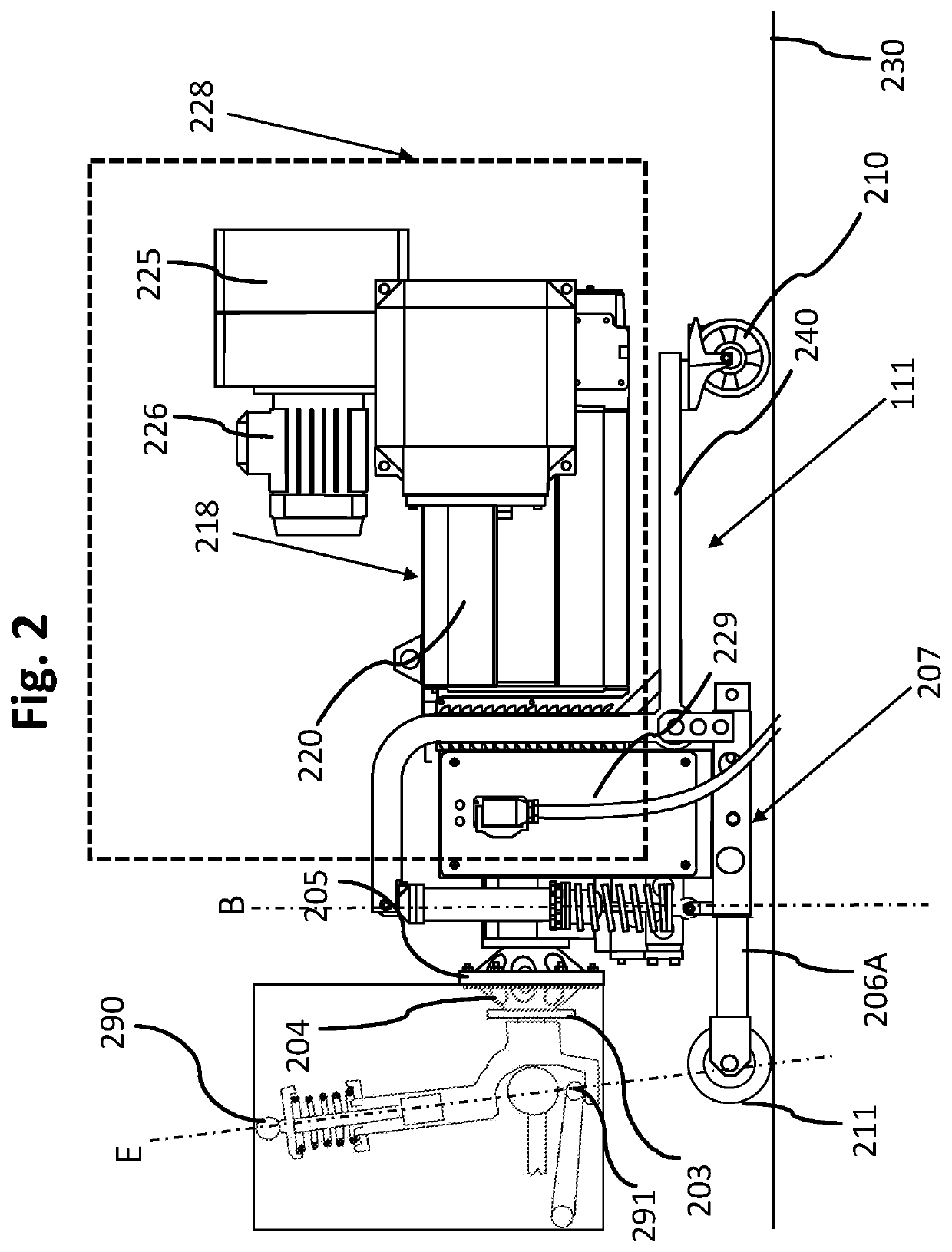 Method and apparatus for dynamometer testing of a motor vehicle