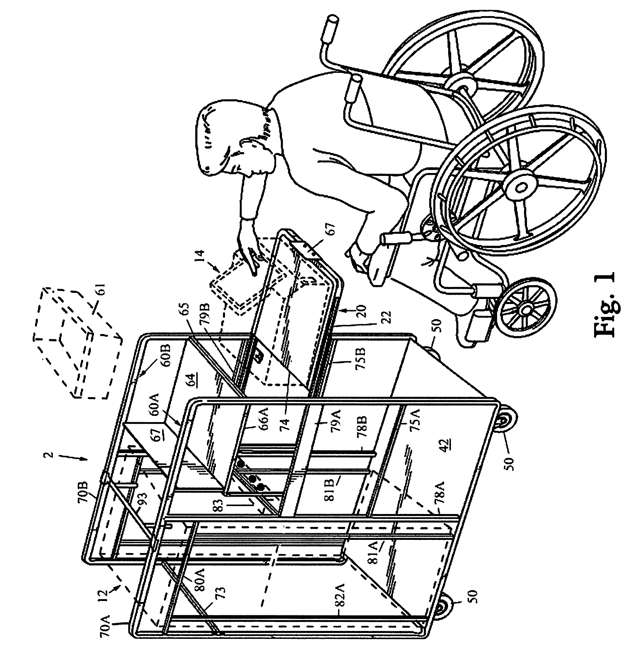 Voting machine storage and transport cart with improved security