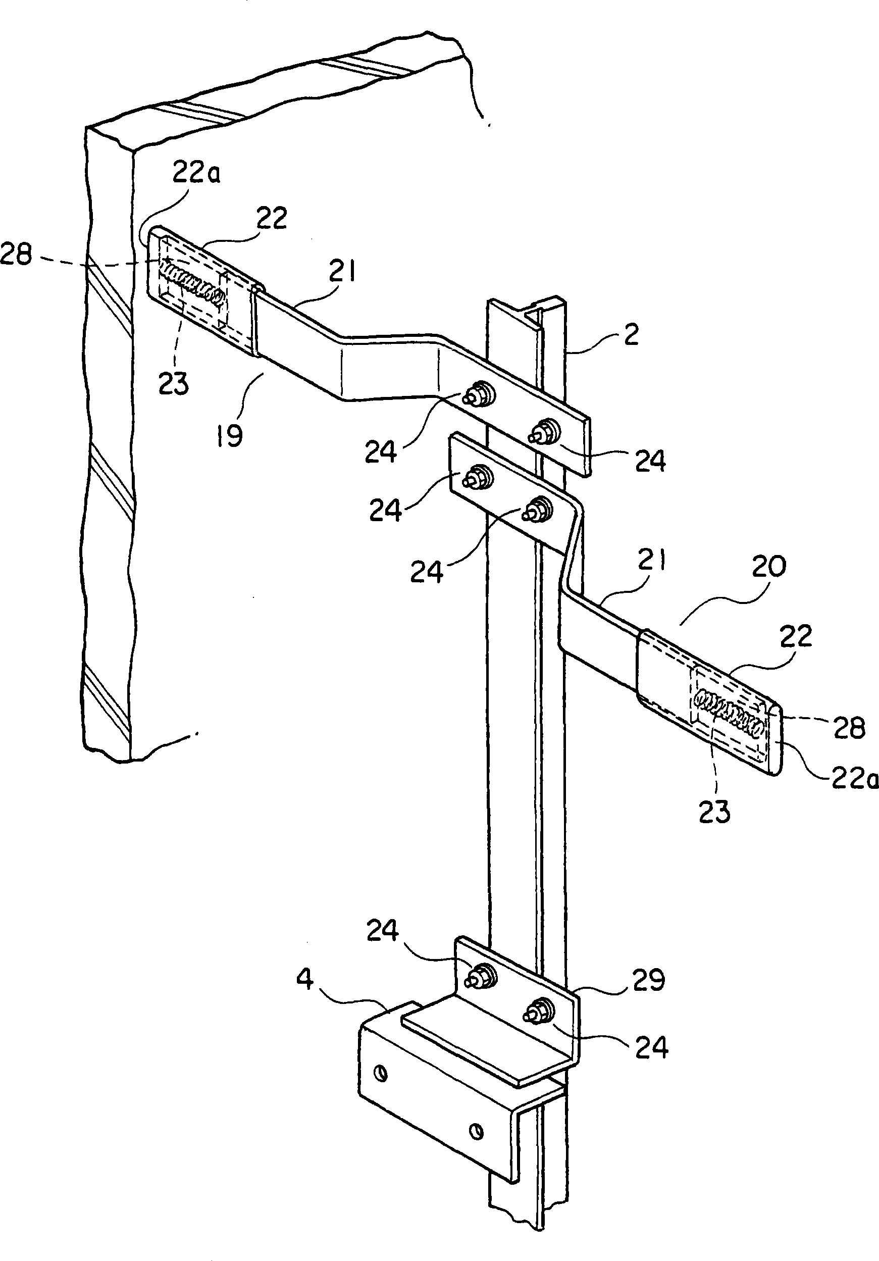 Anti-cable hanging device for elevator