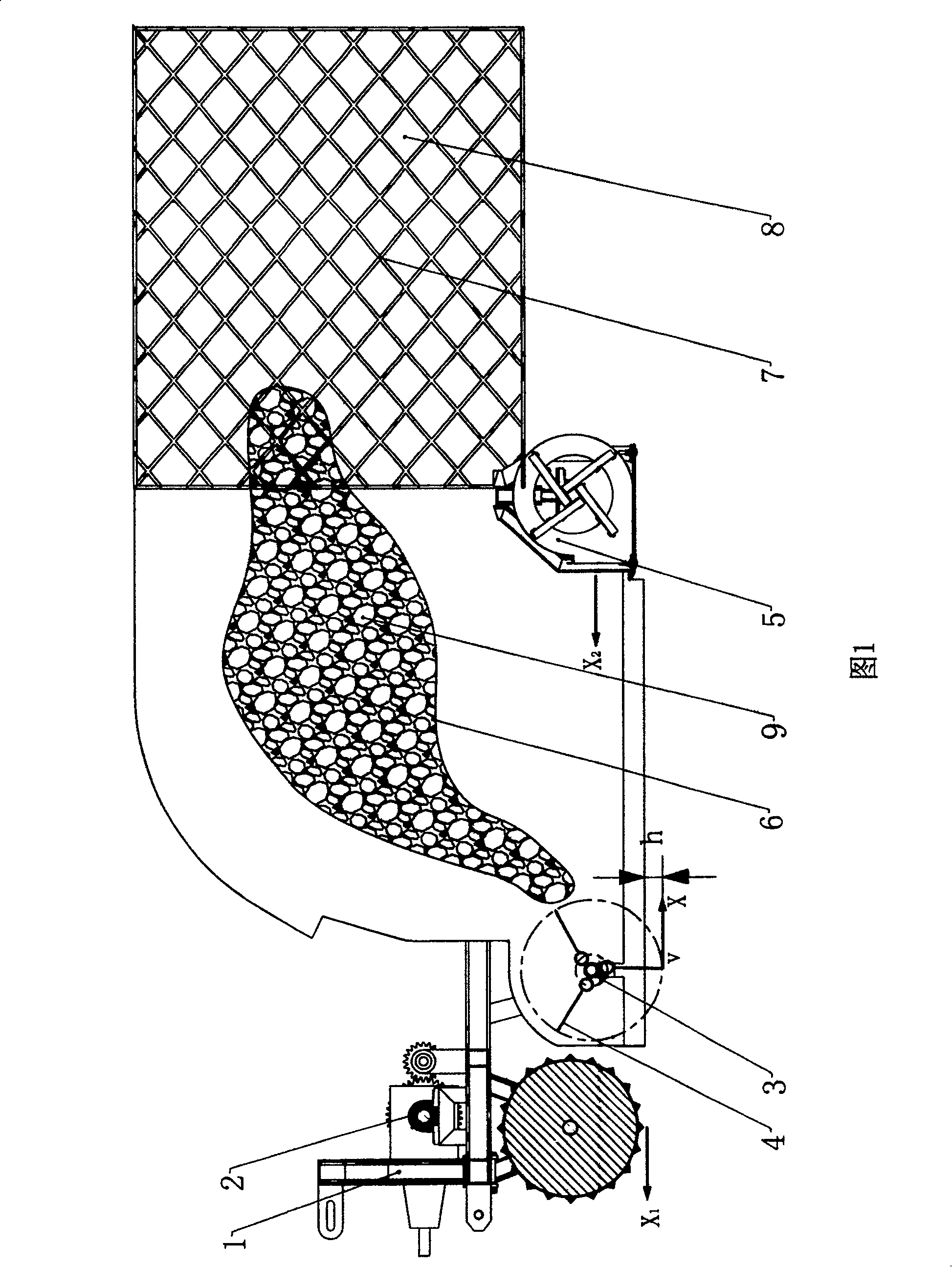 Damaged film gathering method