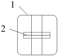 Piezoelectric single wafer type inertia piezoelectric motor