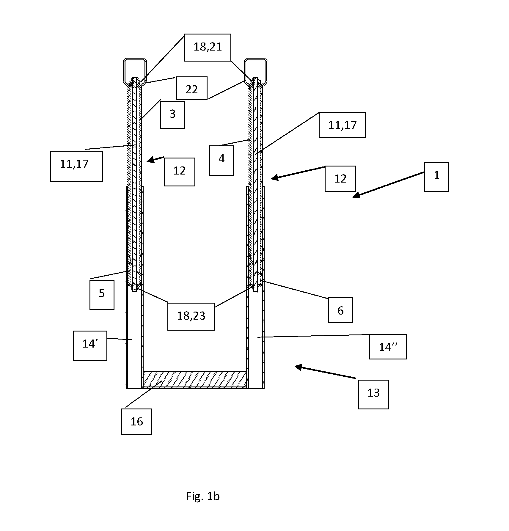 Mounting device for installation against a substantially horizontal surface and use thereof