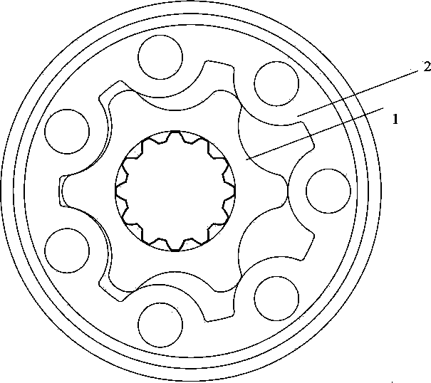 Powder metallurgy formula of full-hydraulic steering gear stator and rotor pair and manufacturing process