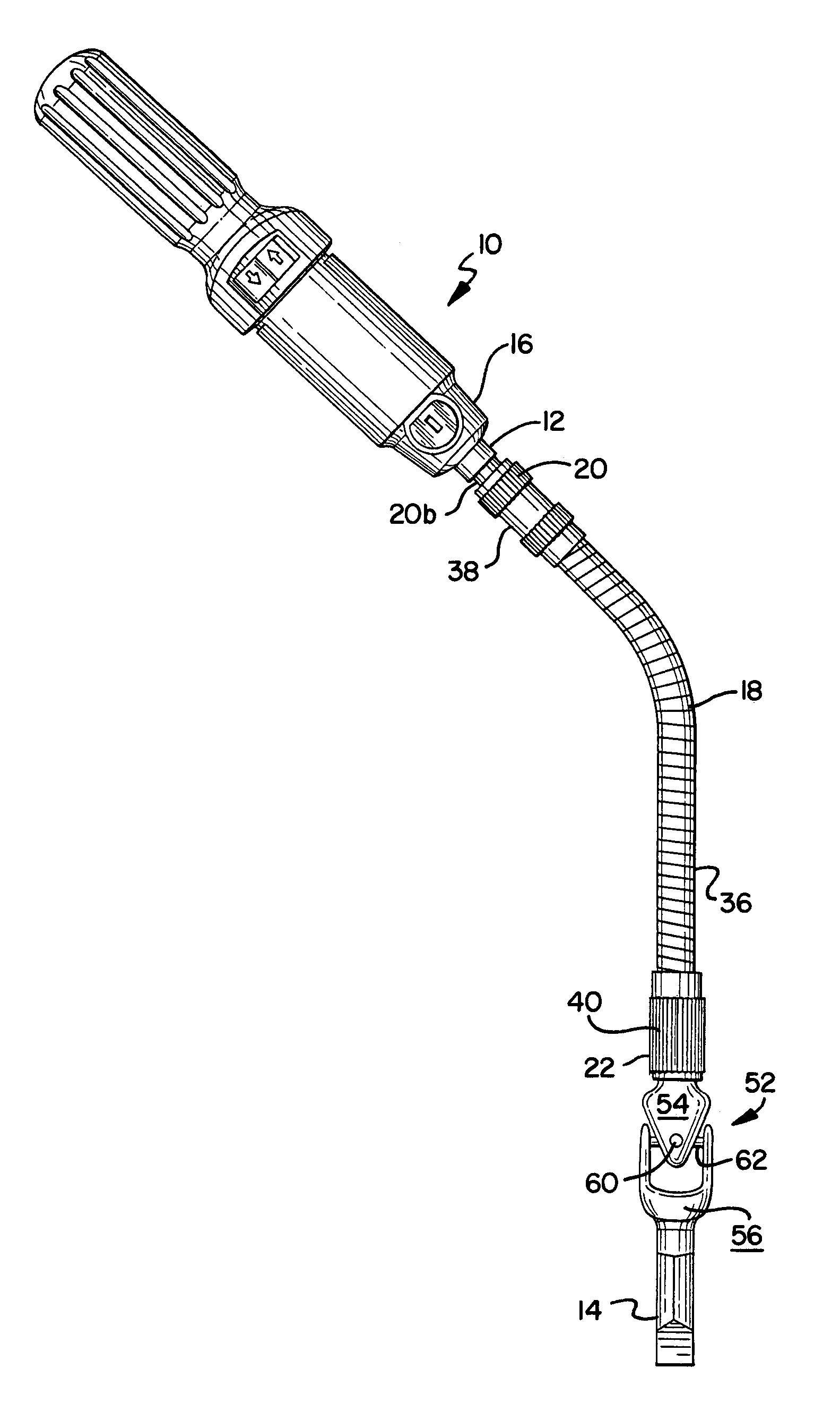 Extension Shaft for Holding a Tool for Rotary Driven Motion