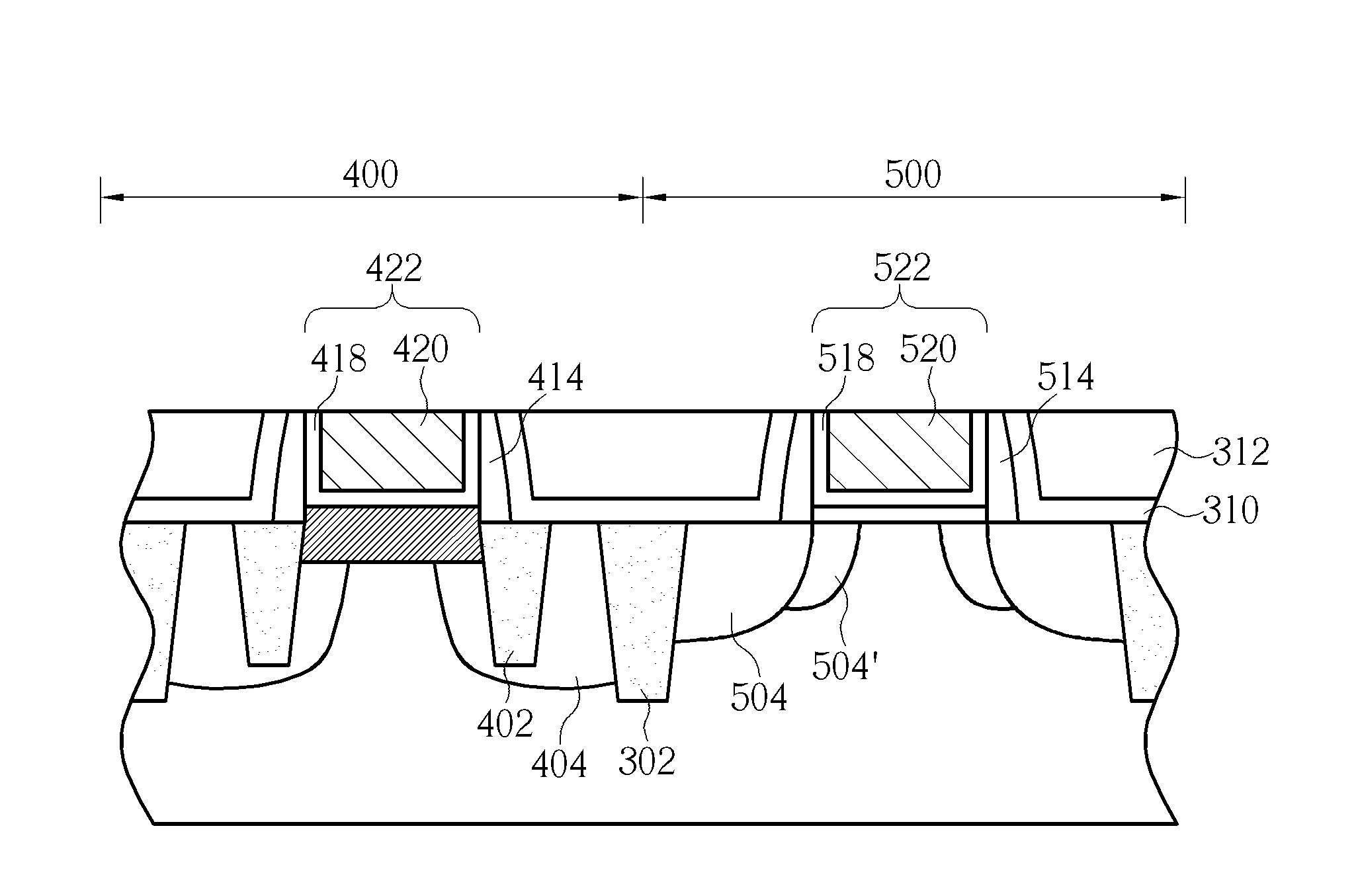 Method for forming high voltage transistor