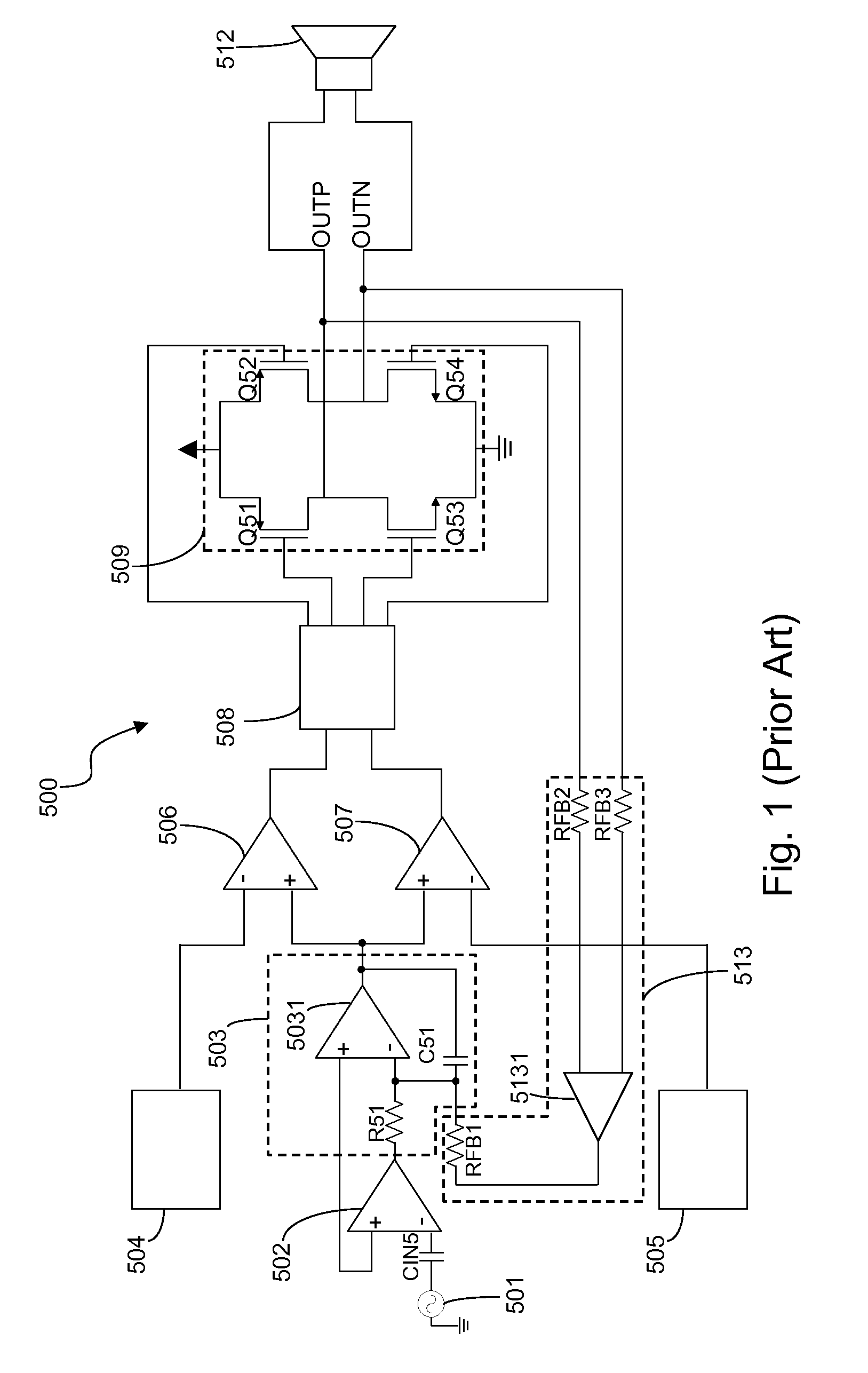 Class-D power amplifier having distortion-suppressing function