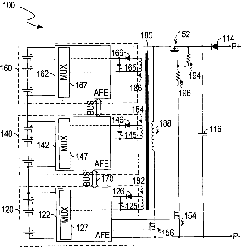 Balancing system for a battery pack, balancing circuit and method for controlling balancing of a battery pack