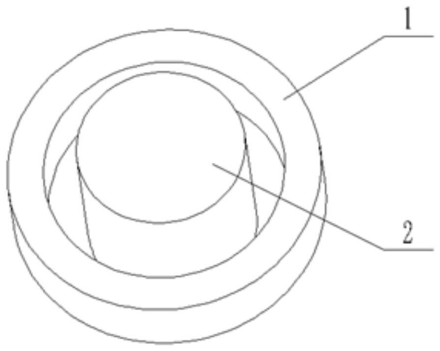 Non-contact permanent magnet supporting device