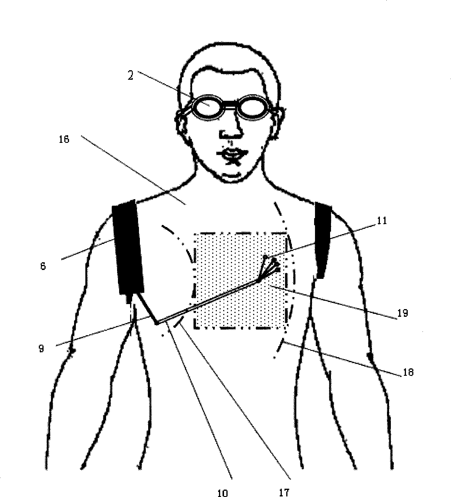 Touch graphic context display device and display method