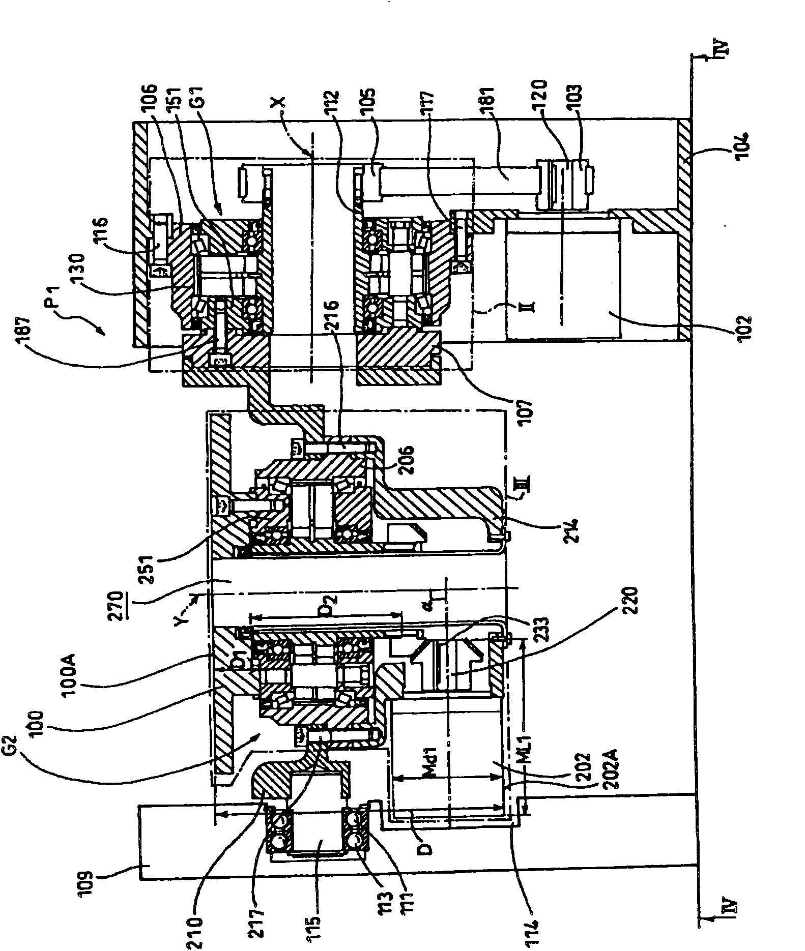 Biaxial rotation type locater