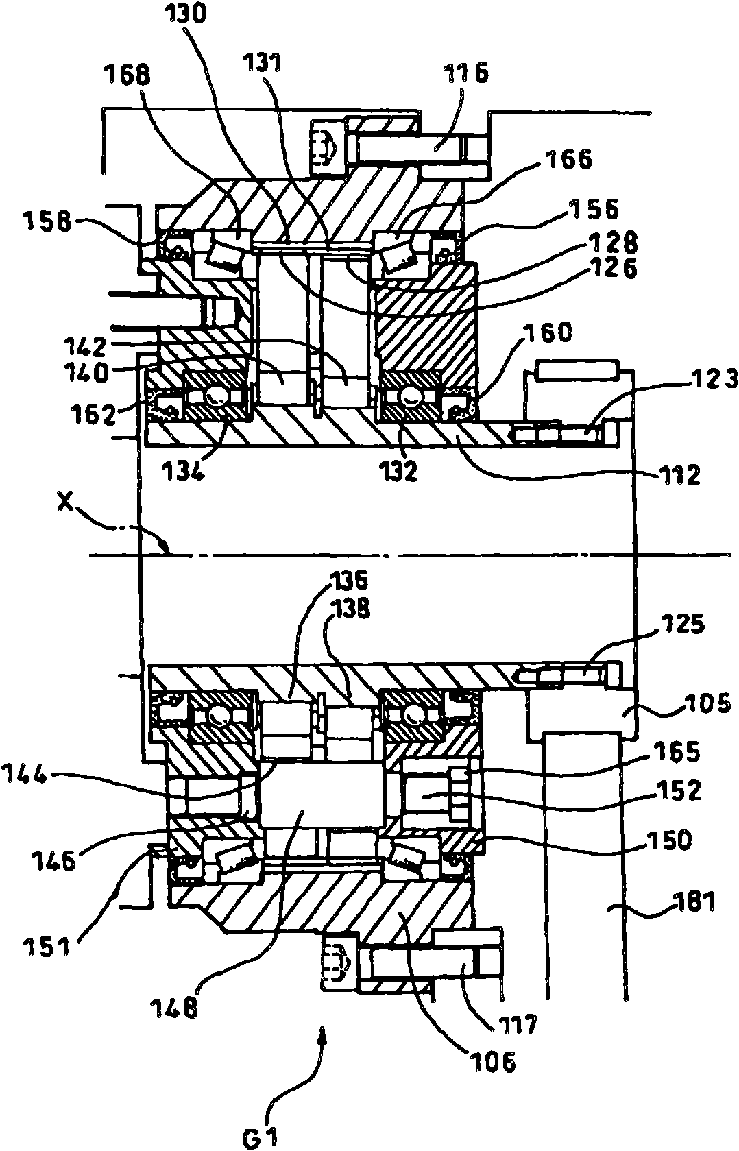 Biaxial rotation type locater