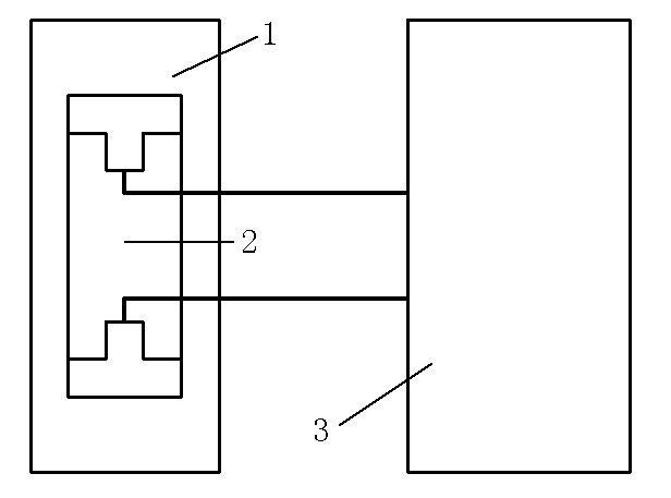 Manganin current sampling device resisting outside magnetic field interference