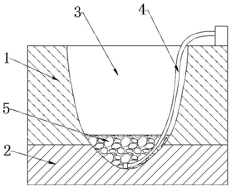 Construction method of cable tunnel in high-water-level area