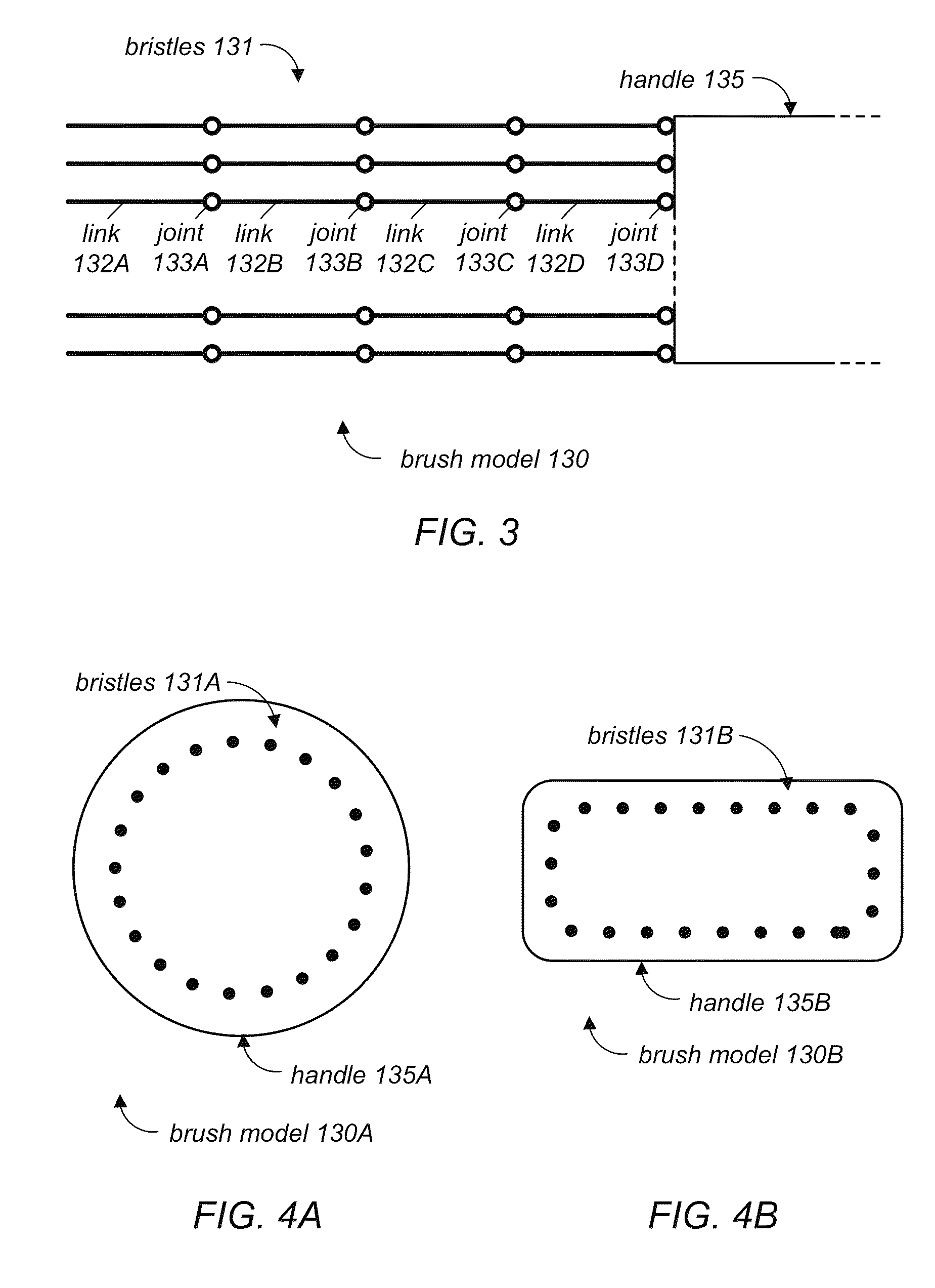 System and method for simulation of brush-based painting in a color space that includes a fill channel