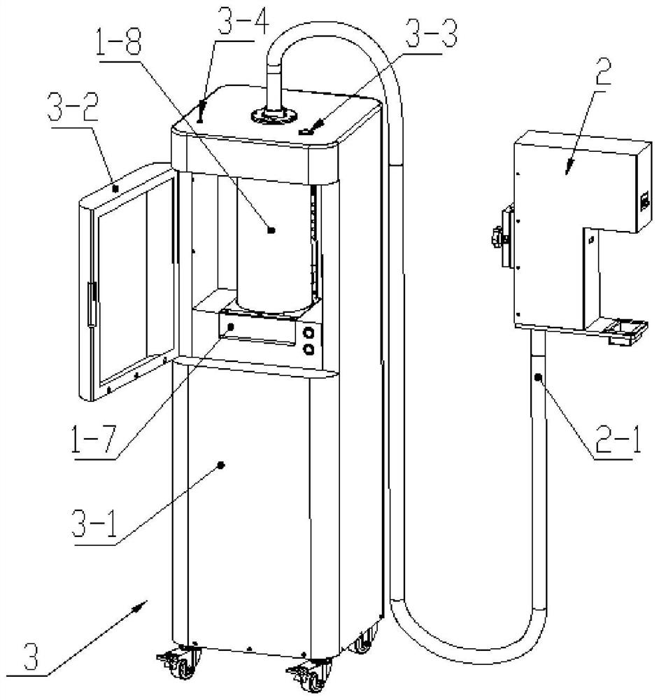 Automatic ultrasonic coupling agent supply and heating system