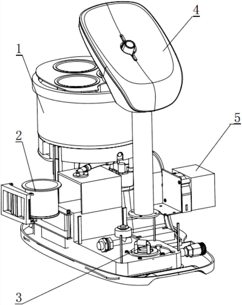 A multifunctional lung clearing and beautifying instrument