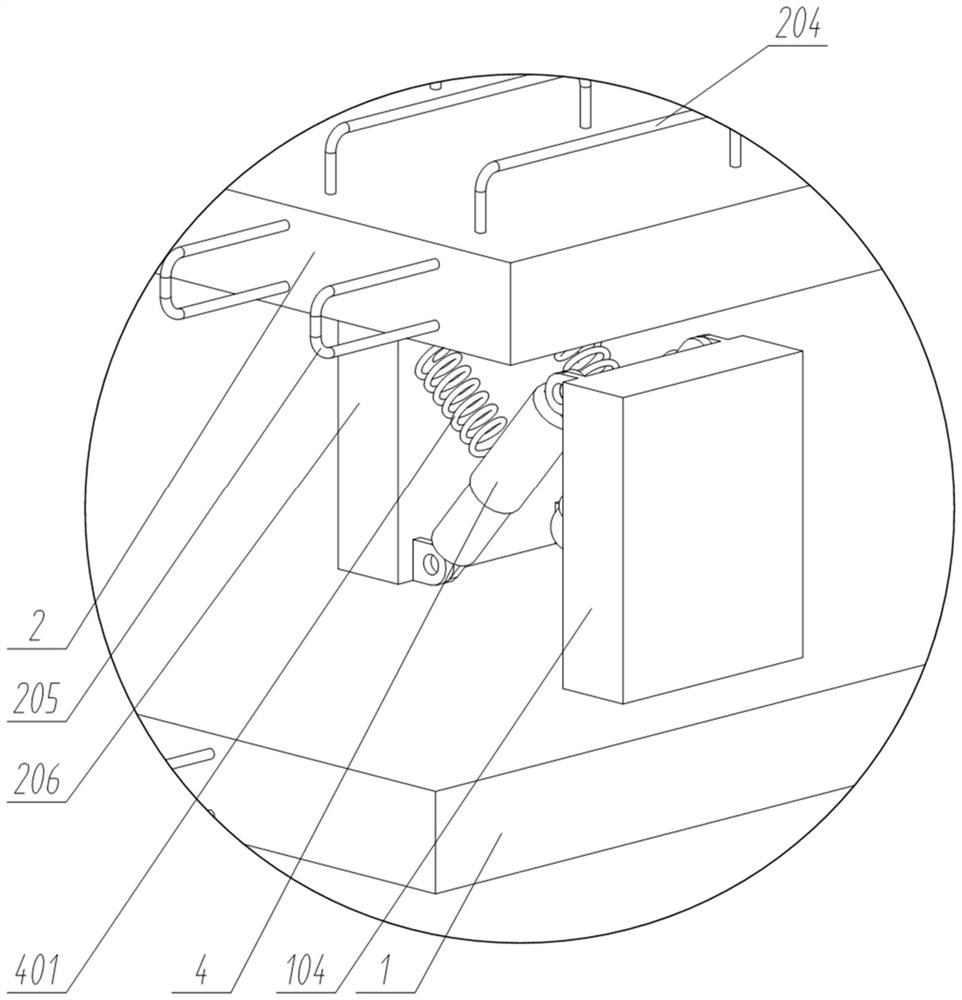 Vibration isolation buffer for bridge