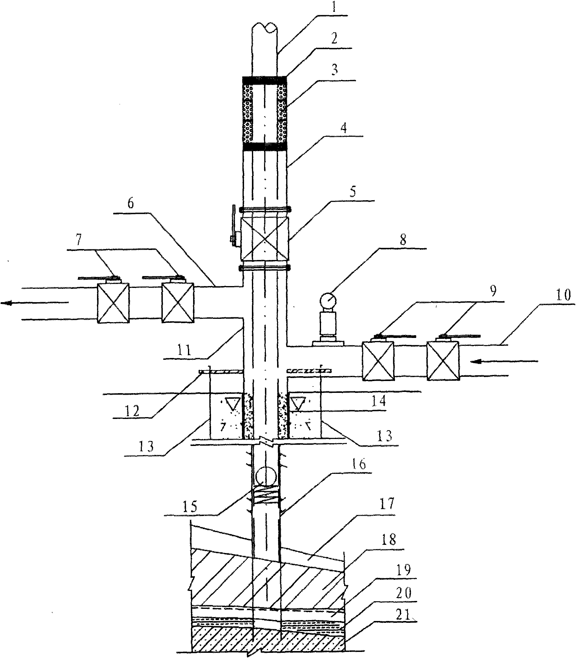 High-flow high-speed jet plugging grouting technique under high-pressure water head of hydropower station