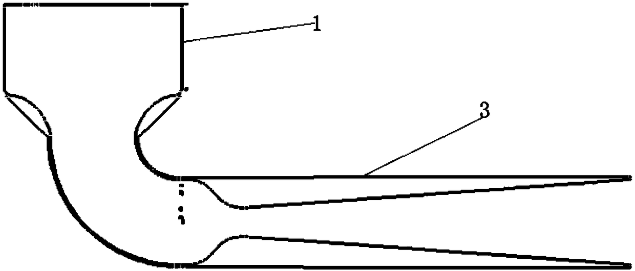 Wind tunnel wind power generation system