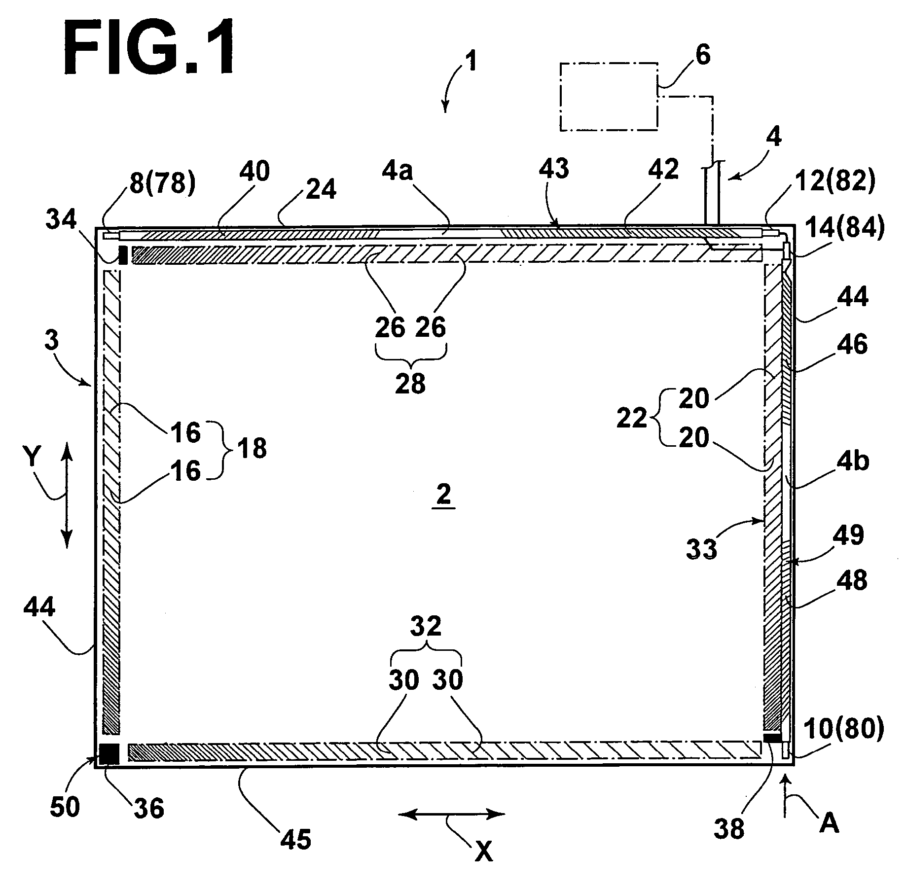 Acoustic wave touch detecting apparatus