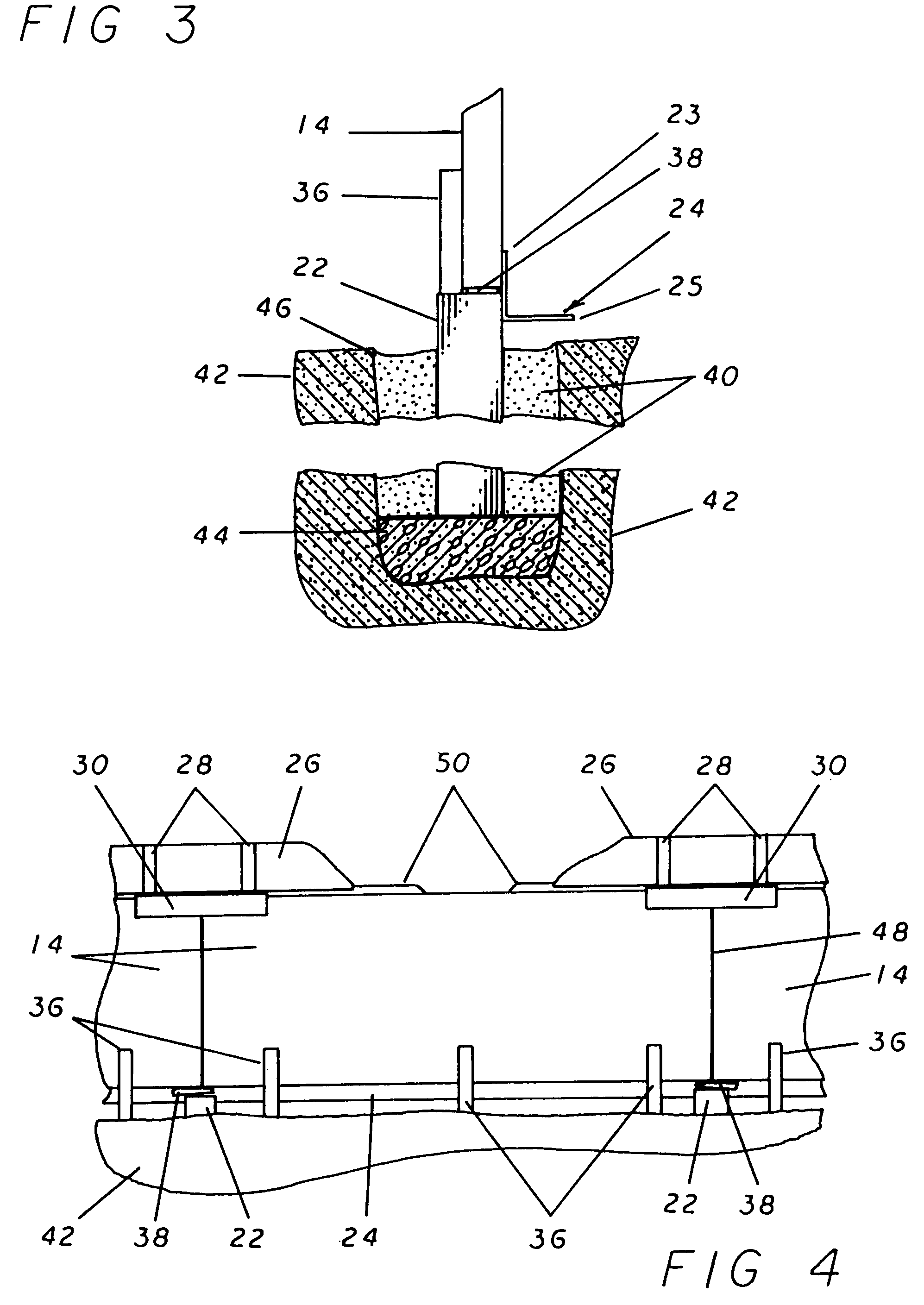 Foundation system for prefabricated houses