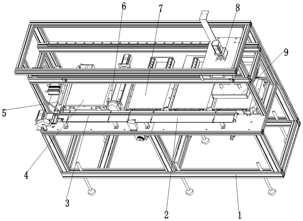 A fully automatic control arrangement machine