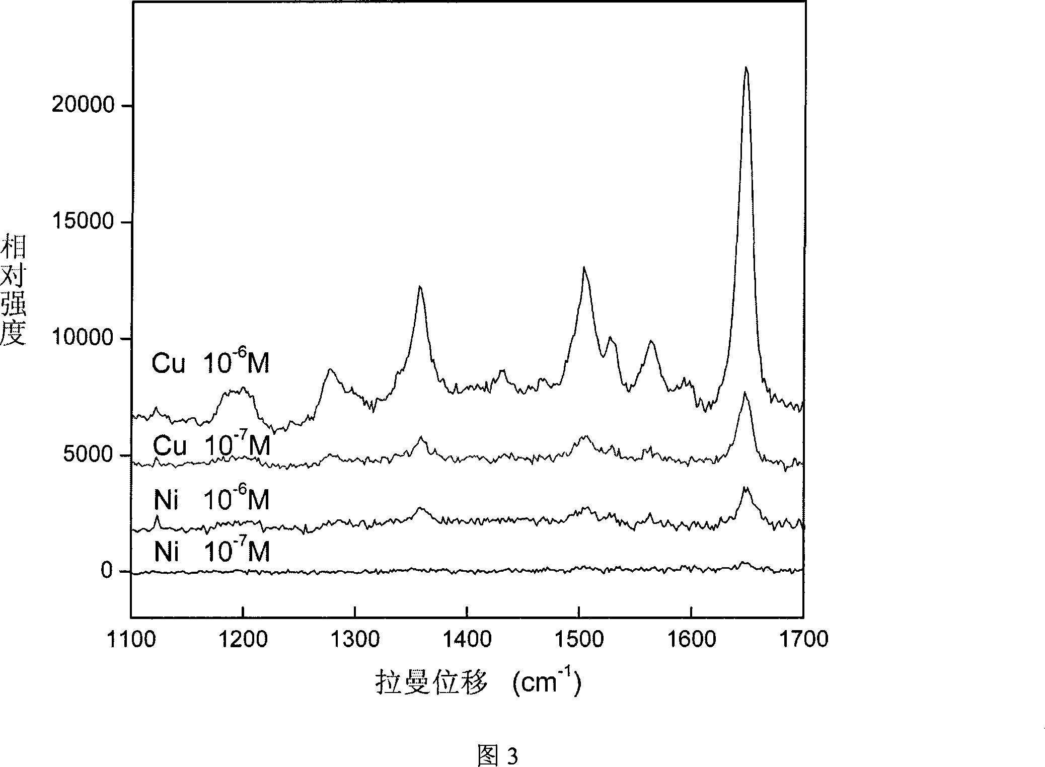 Surface enhanced raman scattering activity nanometer porous metal substrate and method for making same