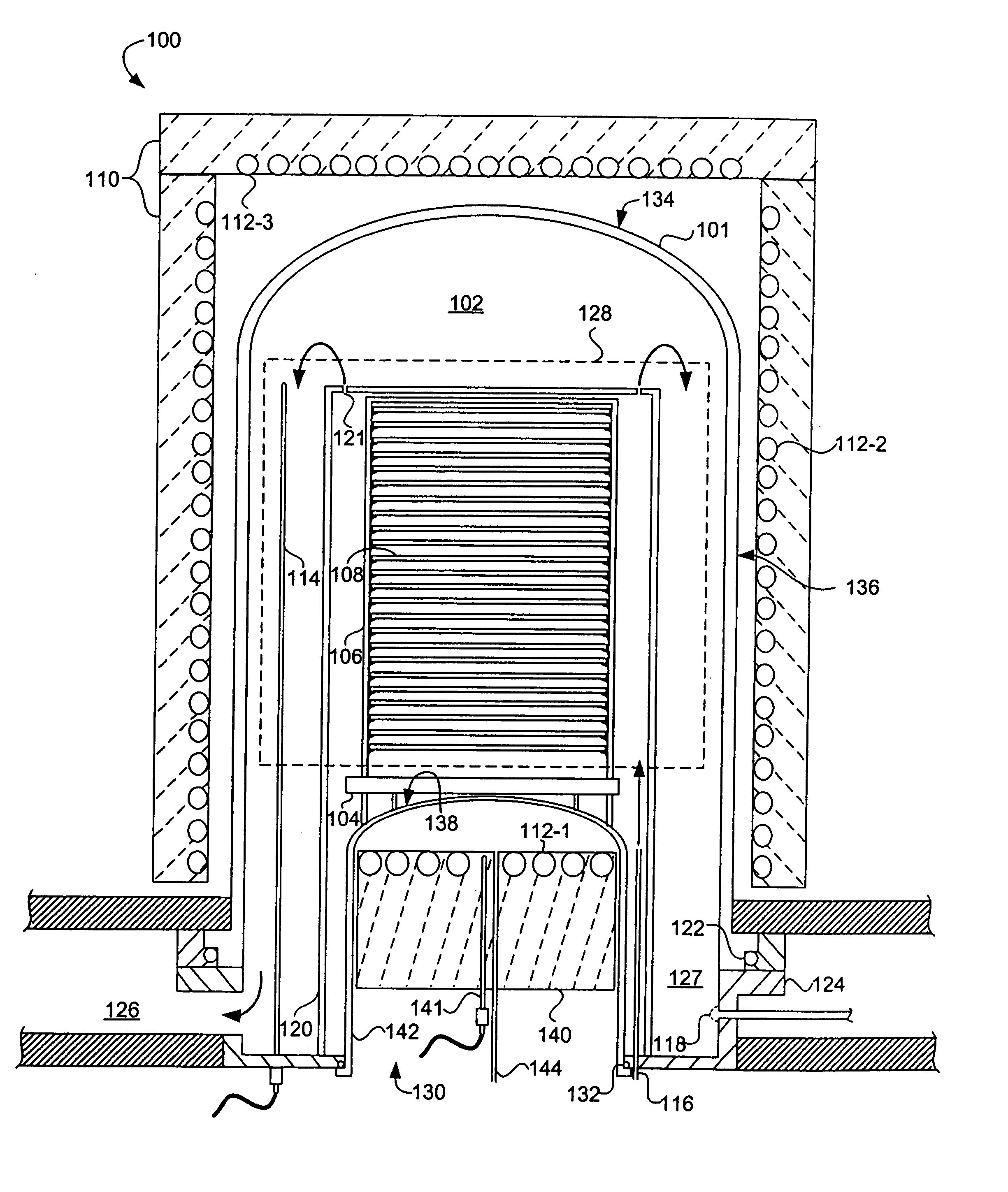 Thermal Processing System and Configurable Vertical Chamber