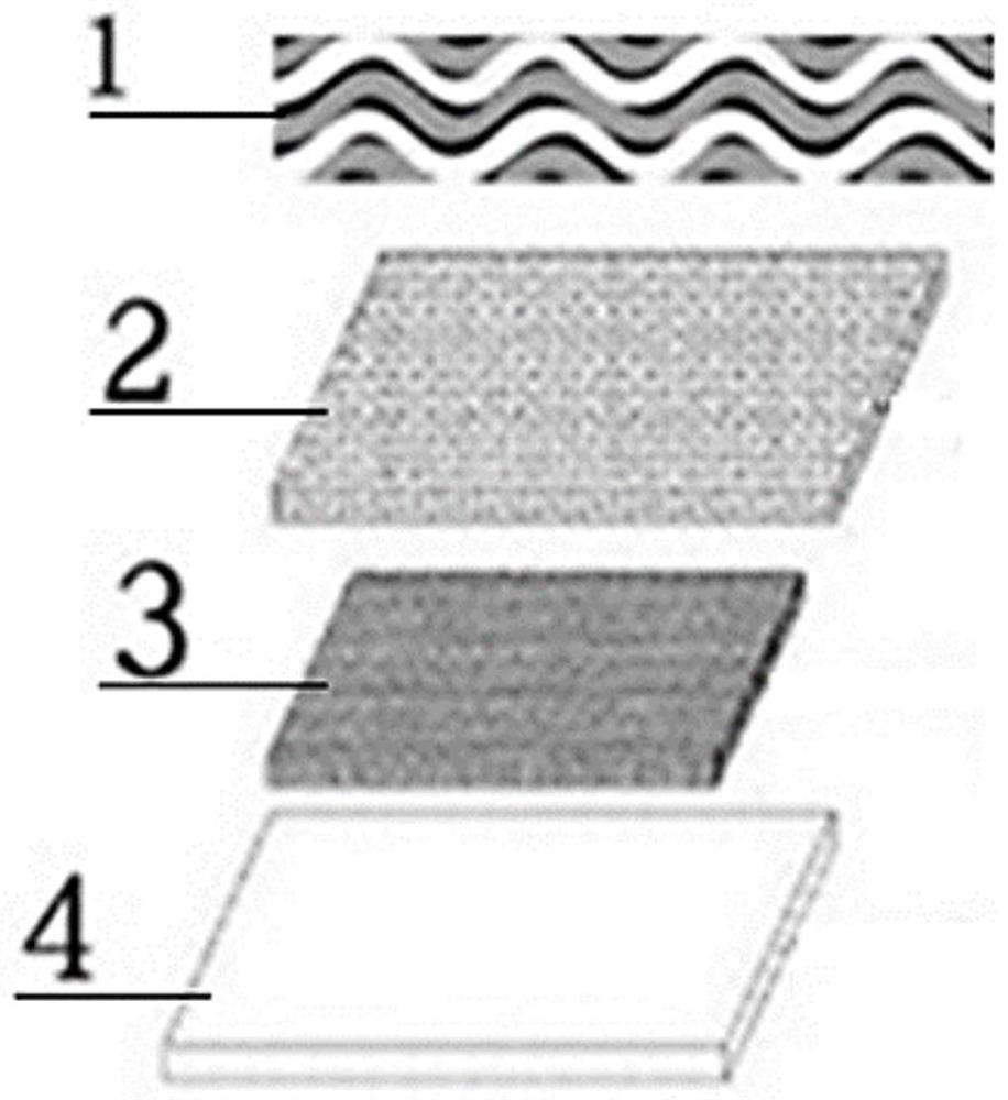 Konjac glucomannan film mask filter element and preparation method thereof