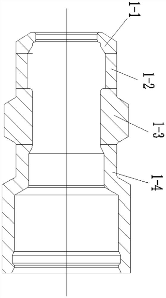 Double-cone sealing structure