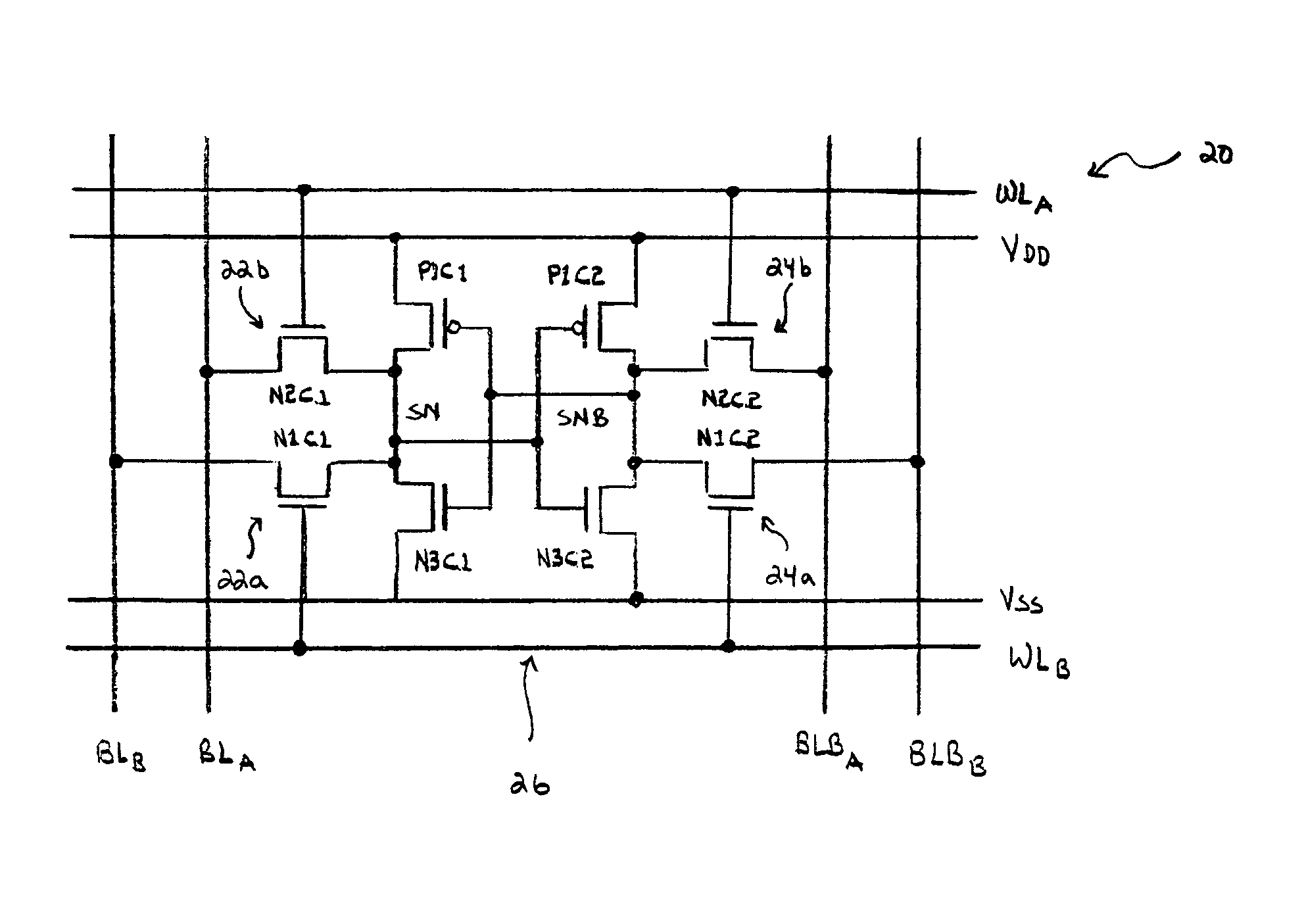Integrated circuit cell architecture configurable for memory or logic elements