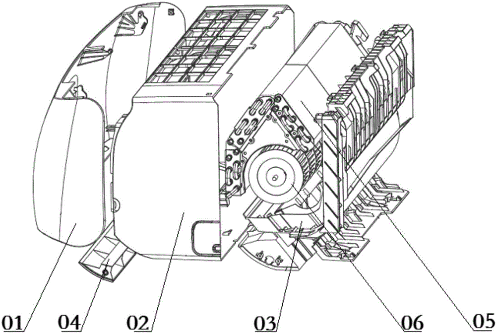 Split type air conditioner and indoor unit of air conditioner