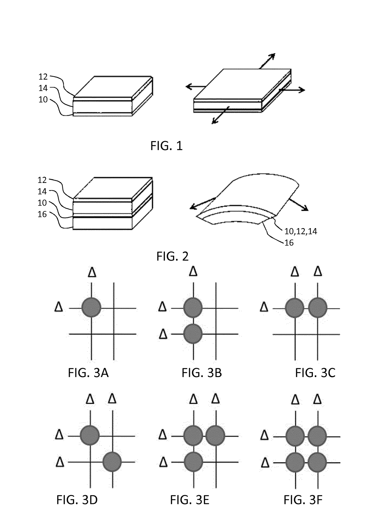 Sensor device and sensing method based on an electroactive material