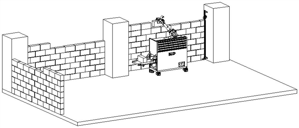 A kind of masonry wall forming equipment