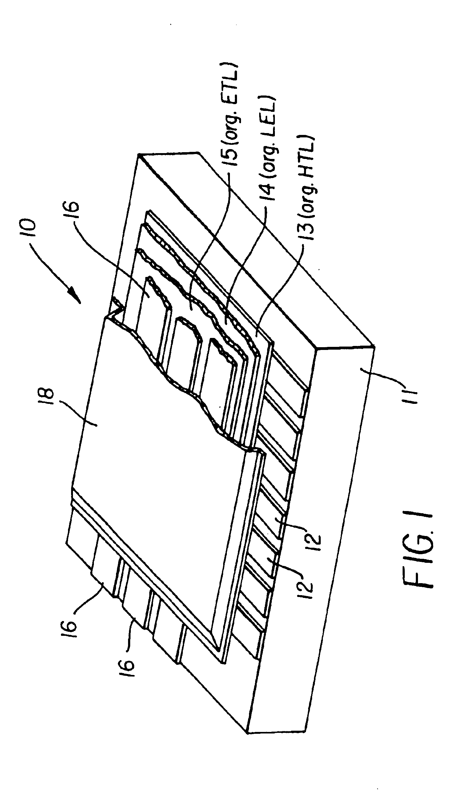 Determining defects in OLED devices