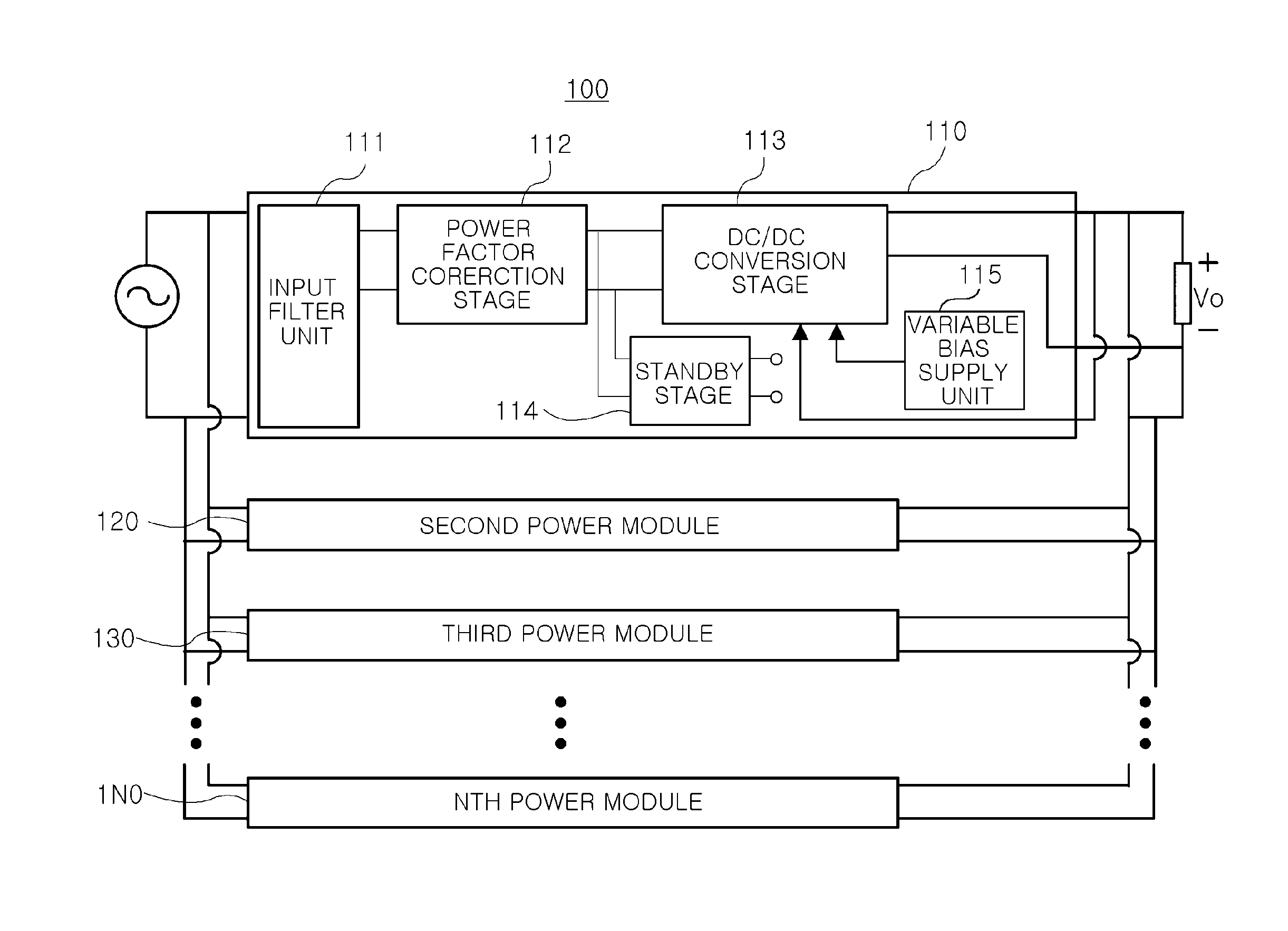 Power module and distributed power supply apparatus