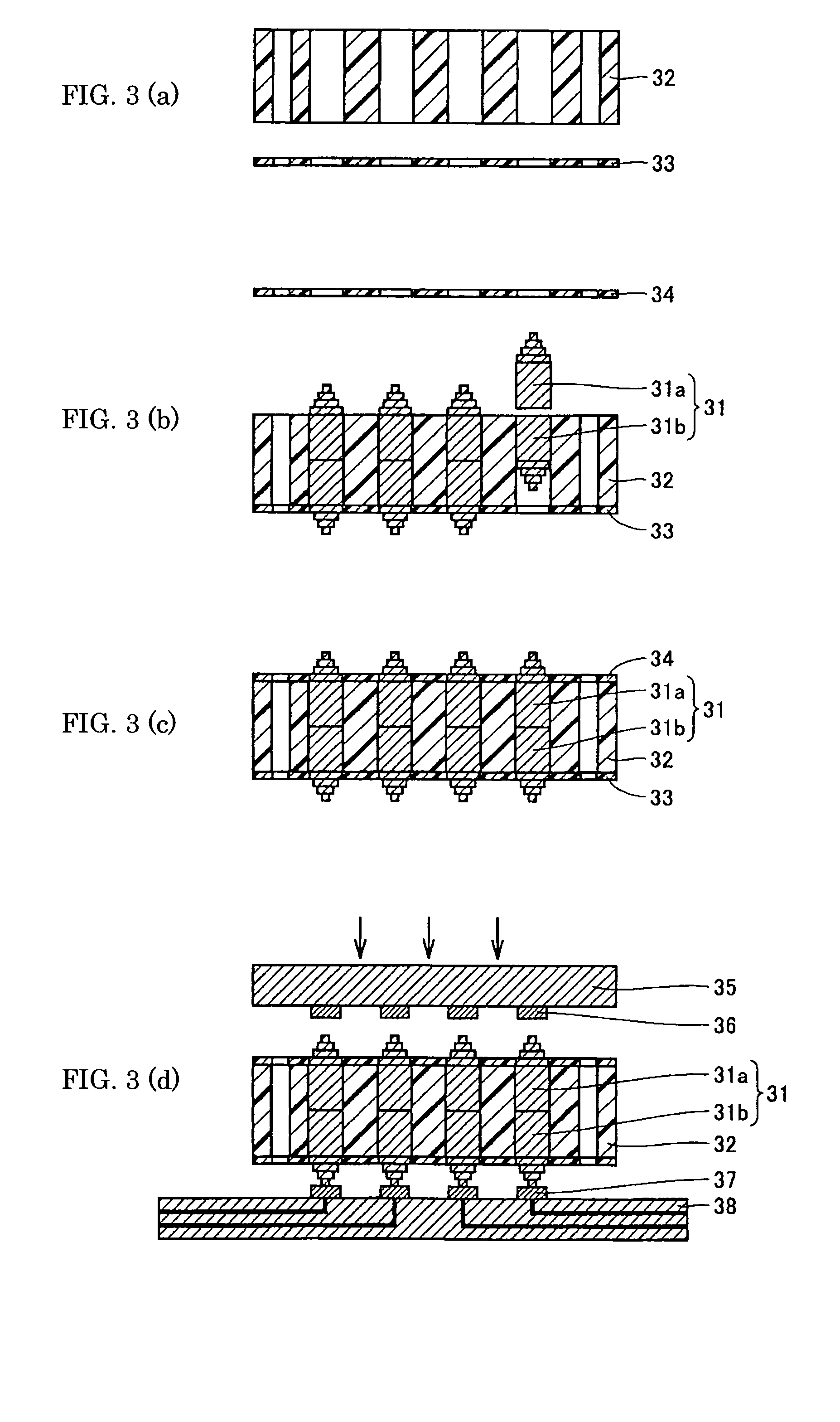 Method of manufacturing protruding-volute contact